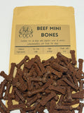 Coco's Pantry Beef Mini Bones natural dog treats