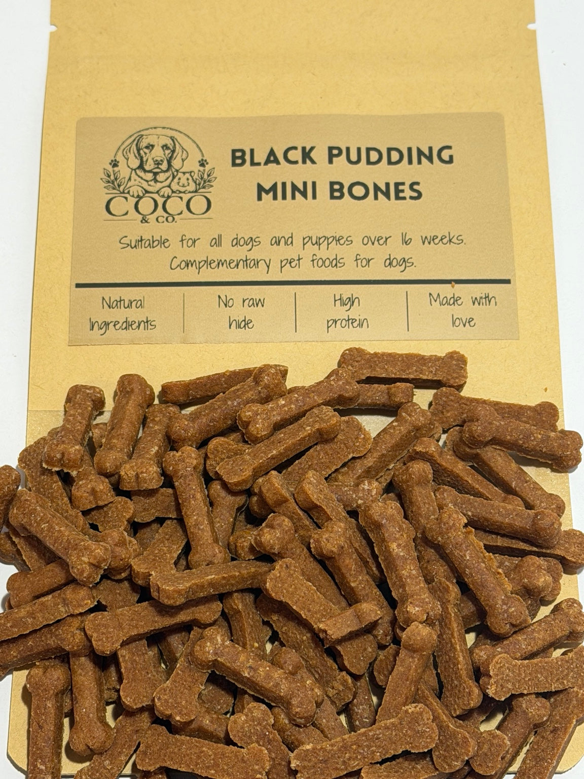 Coco's Pantry Black Pudding Mini Bones