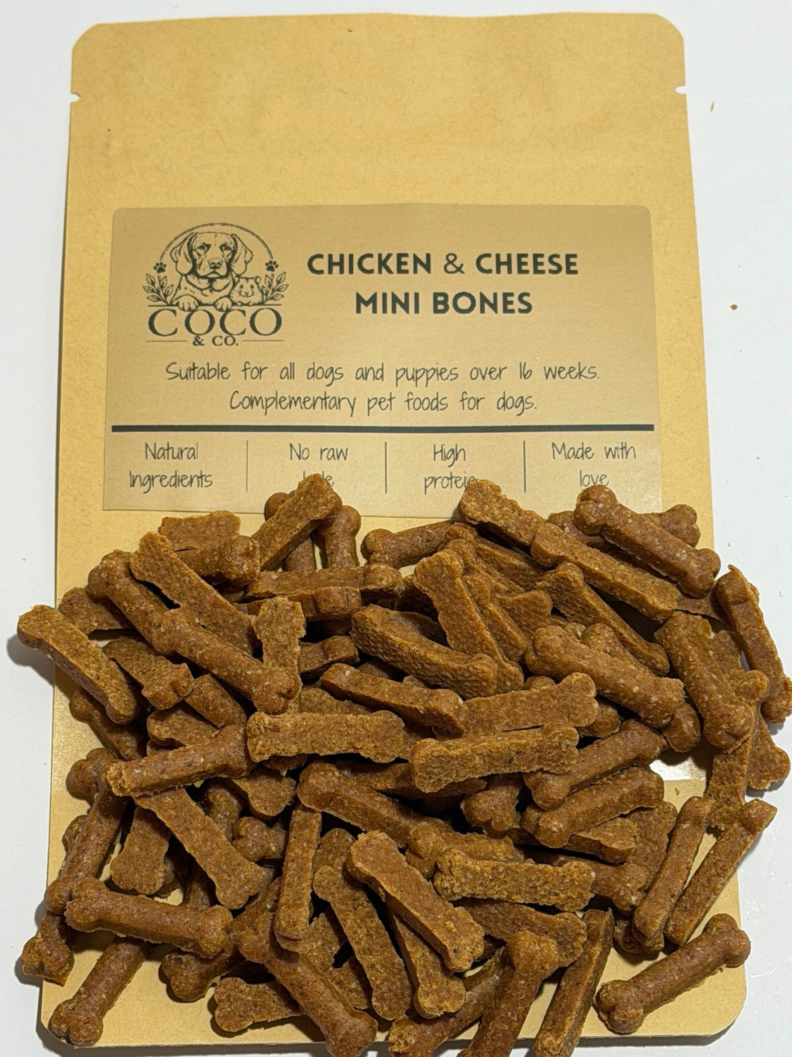 Coco's Pantry Chicken and Cheese Mini Bones