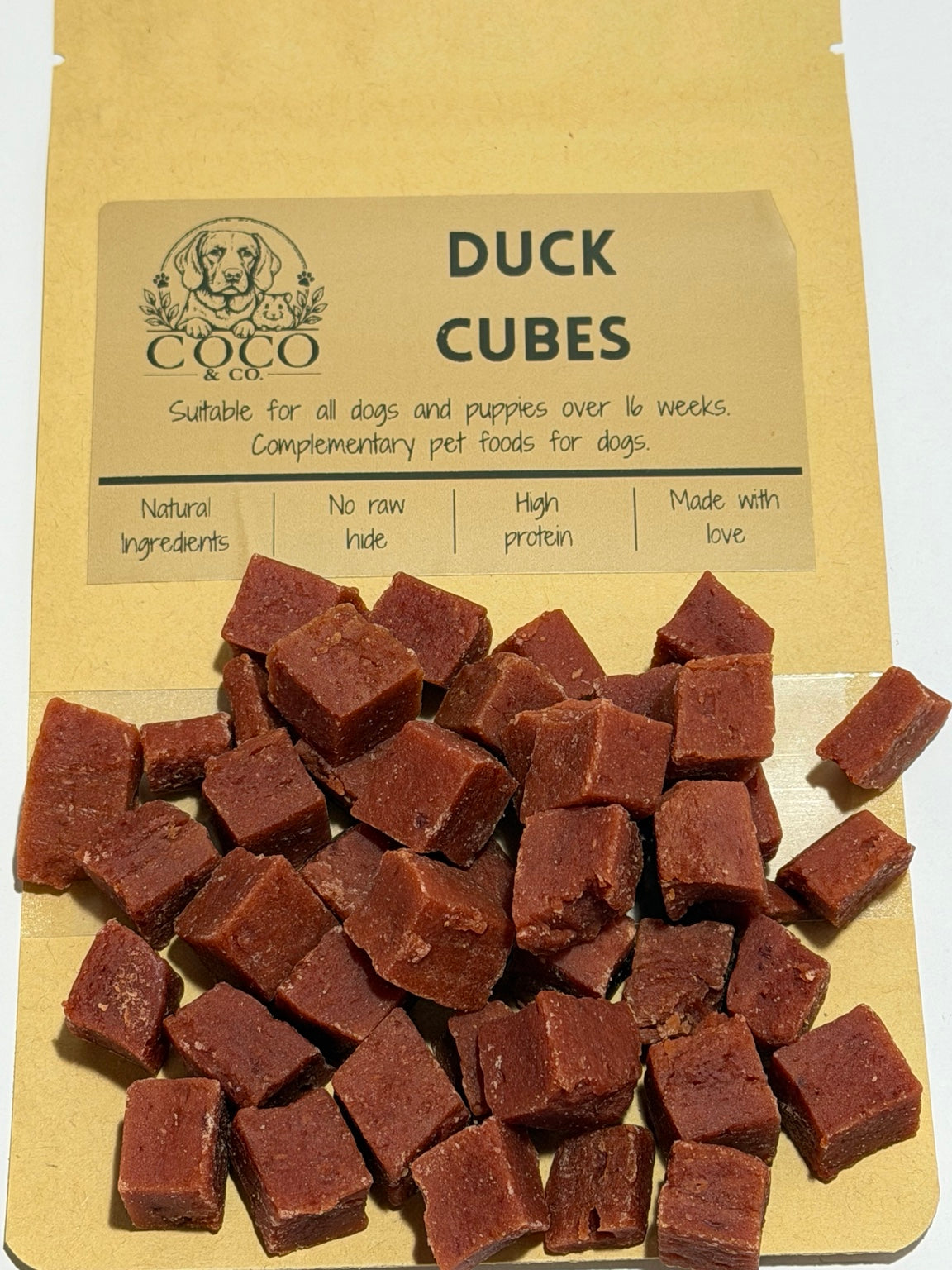 Coco & Co. Duck Cubes dog treats