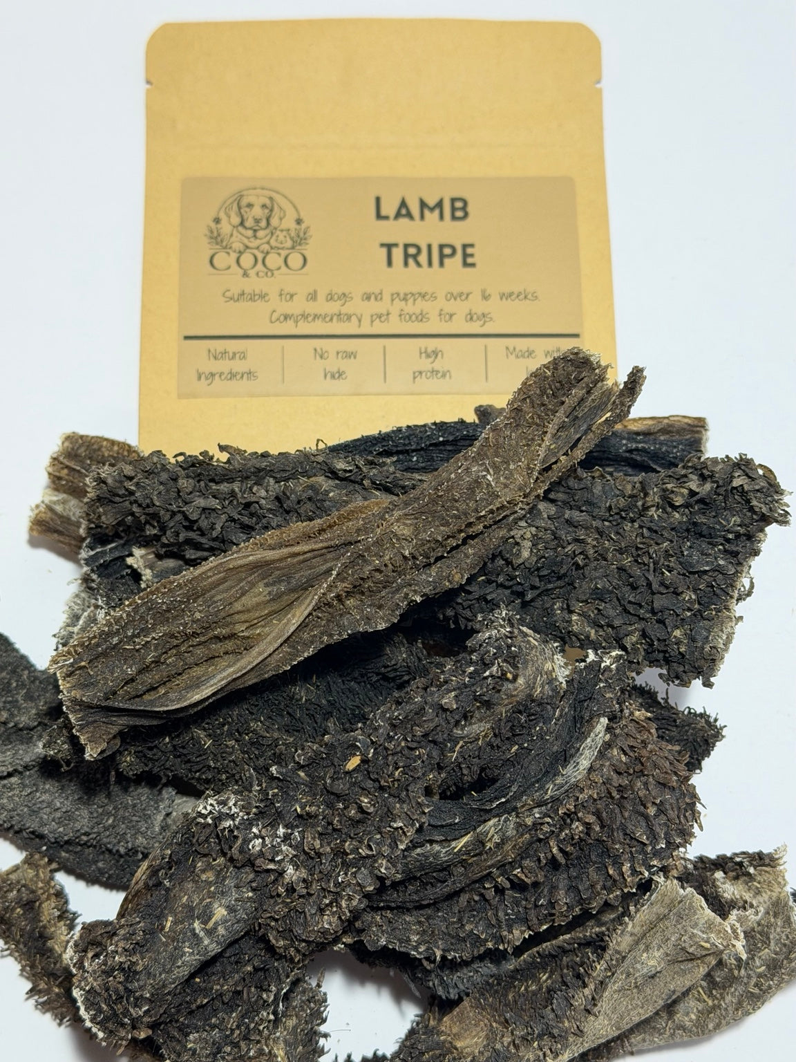 Coco & Co. Lamb Tripe dog treats