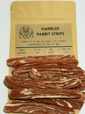 Coco & Co. Marbled Rabbit Strips dog treats