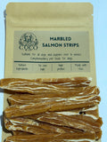 Coco & Co. Marbled Salmon Strips dog treats